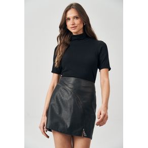 Blusa-Canelada-Gola-Alta-Feminina-Acostamento Blusa-Canelada-Gola-Alta-Feminina-Acostamento