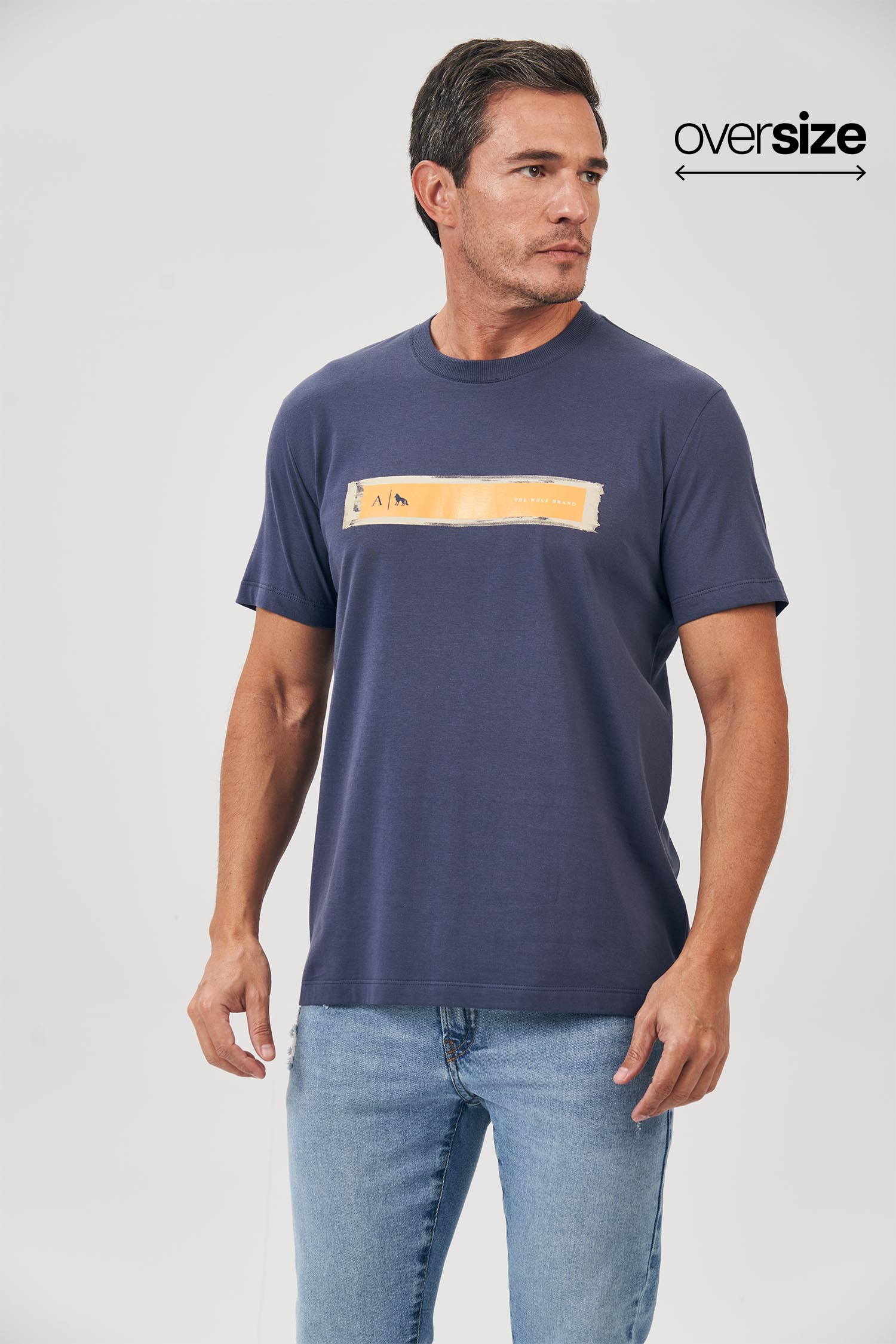 Camiseta Duct Tape Masculina Oversize Acostamento