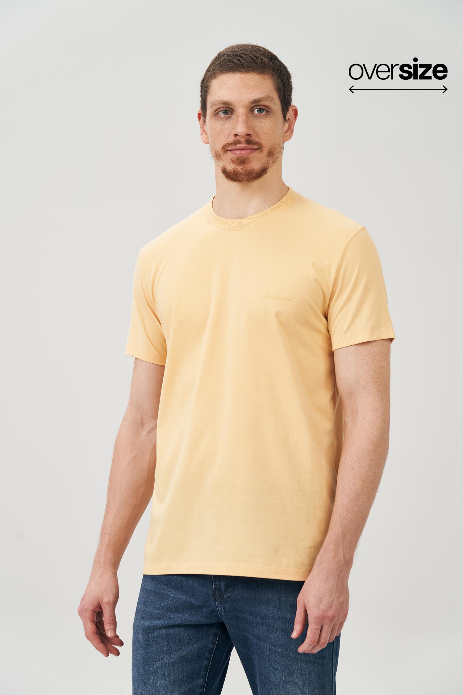 Camiseta Assinatura Local Masculina Oversize Acostamento