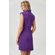 Vestido-Acinturado-Notched-Feminino-Acostamento