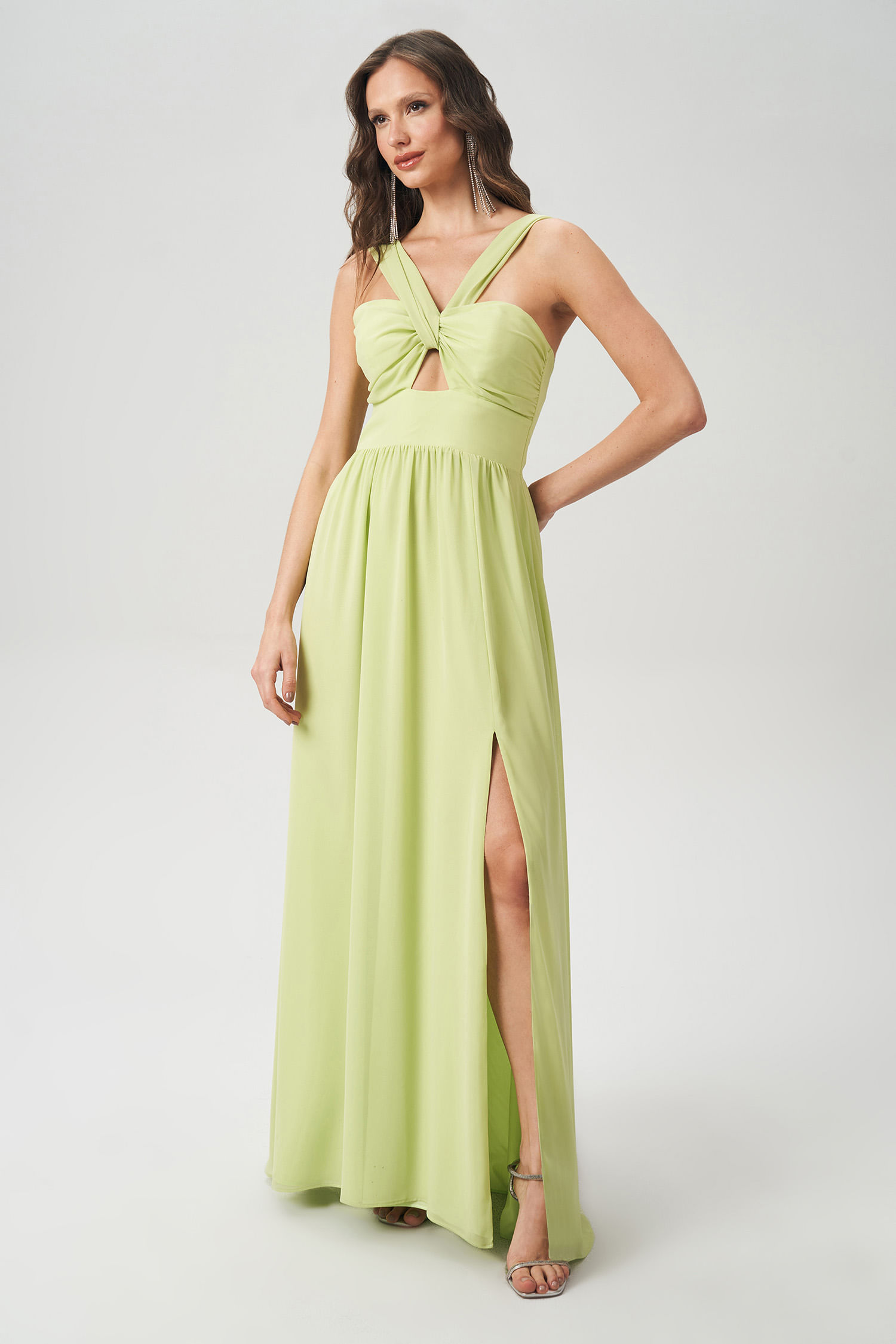 Vestido Longo Princess Feminino Acostamento