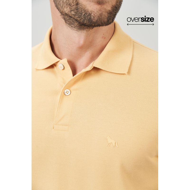 Polo-Lobo-Relevo-Masculina-Oversize-Acostamento