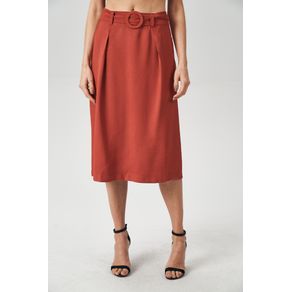 Saia-Midi-Com-Cinto-Feminina-Acostamento Saia-Midi-Com-Cinto-Feminina-Acostamento