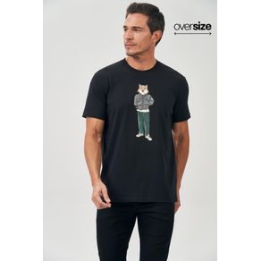 Camiseta-University-Wolf-Masculina-Oversize-Acostamento Camiseta-University-Wolf-Masculina-Oversize-Acostamento