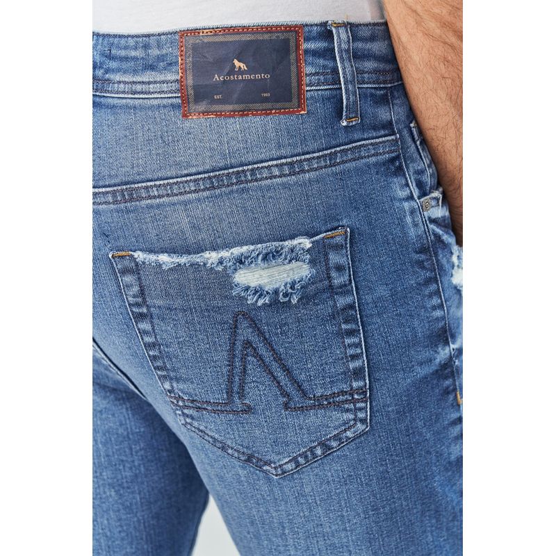 Calca-Jeans-Destroyed-Rock-Masculina-Acostamento