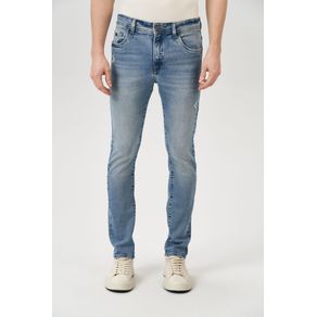 Calca-Jeans-Skinny-Puido-Hyperflex-Masculina-Acostamento Calca-Jeans-Skinny-Puido-Hyperflex-Masculina-Acostamento