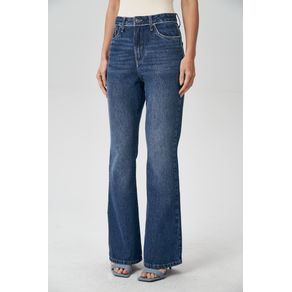 Calca-Jeans-Flare-Casual-Feminina-Acostamento Calca-Jeans-Flare-Casual-Feminina-Acostamento
