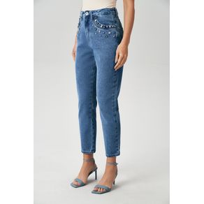 Calca-Jeans-Mom-Pedraria-Feminina-Acostamento