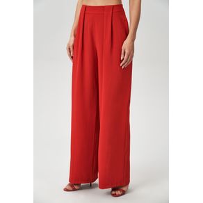 Calca-Fluida-Com-Prega-Feminina-Acostamento Calca-Fluida-Com-Prega-Feminina-Acostamento