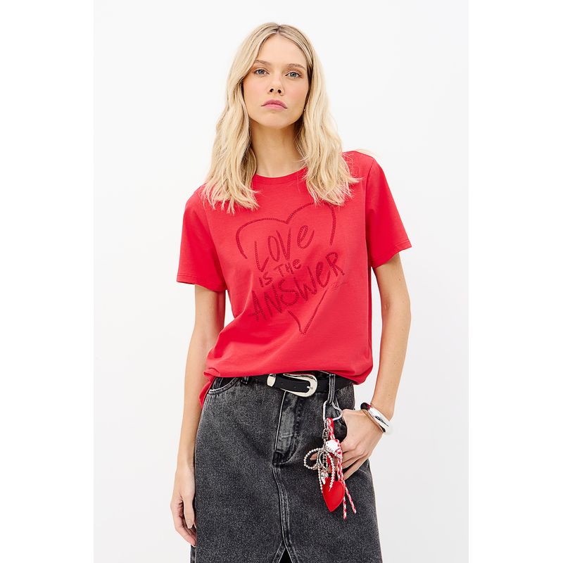 T-Shirt-Love-Is-Asnwer-Feminina-Inblanche