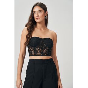 Top-Black-Renda-Feminino-Acostamento Top-Black-Renda-Feminino-Acostamento