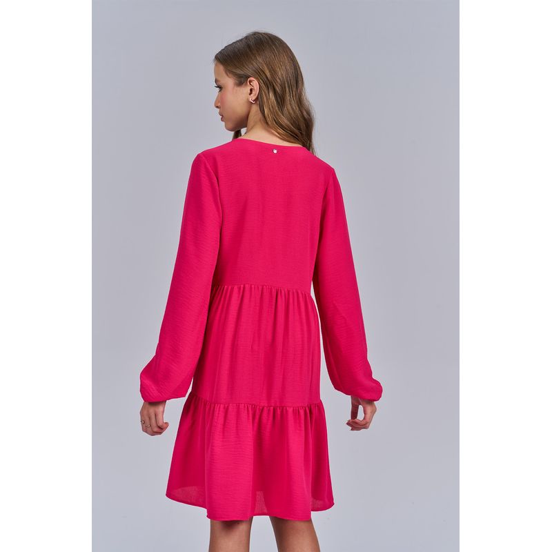 Vestido-Recorte-Franzido-Young-Menina-Acostamento