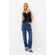 Calca-Jeans-Straight-Barra-Dobra-Feminina-Inblanche Calca-Jeans-Straight-Barra-Dobra-Feminina-Inblanche