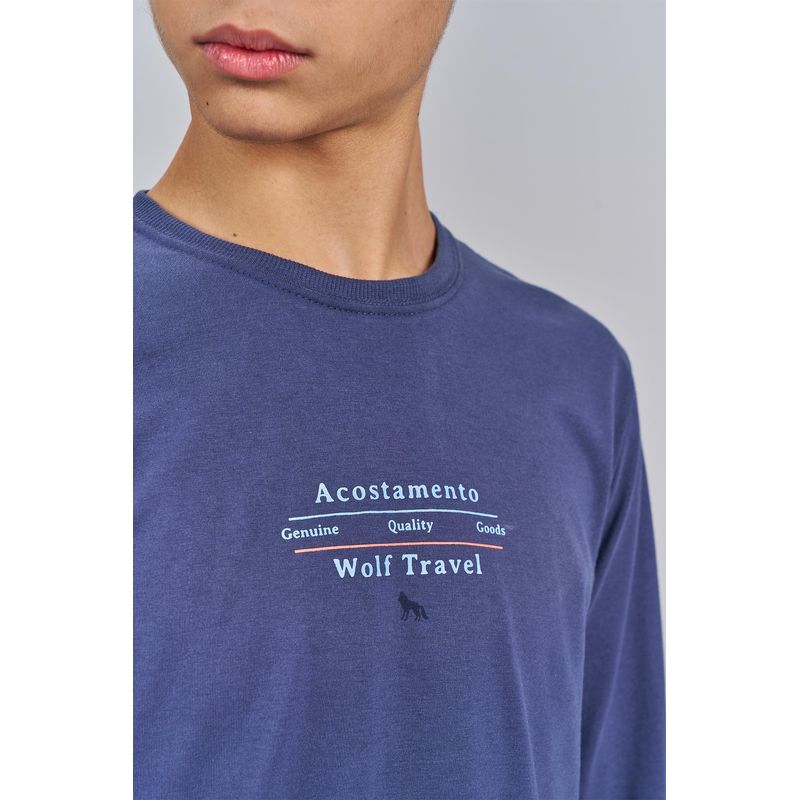 Camiseta-Manga-Longa-Wolf-Travel-Young-Menino-Acostamento