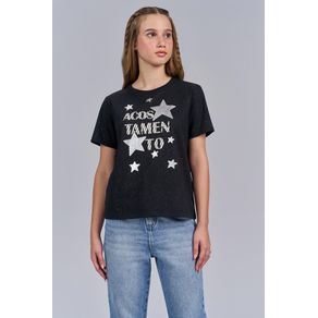 T-Shirt-Shining-Stars-Young-Menina-Acostamento