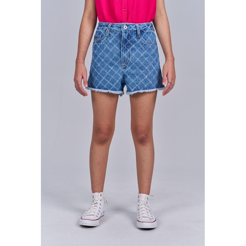 Short-Jeans-Classic-Chess-Young-Menina-Acostamento