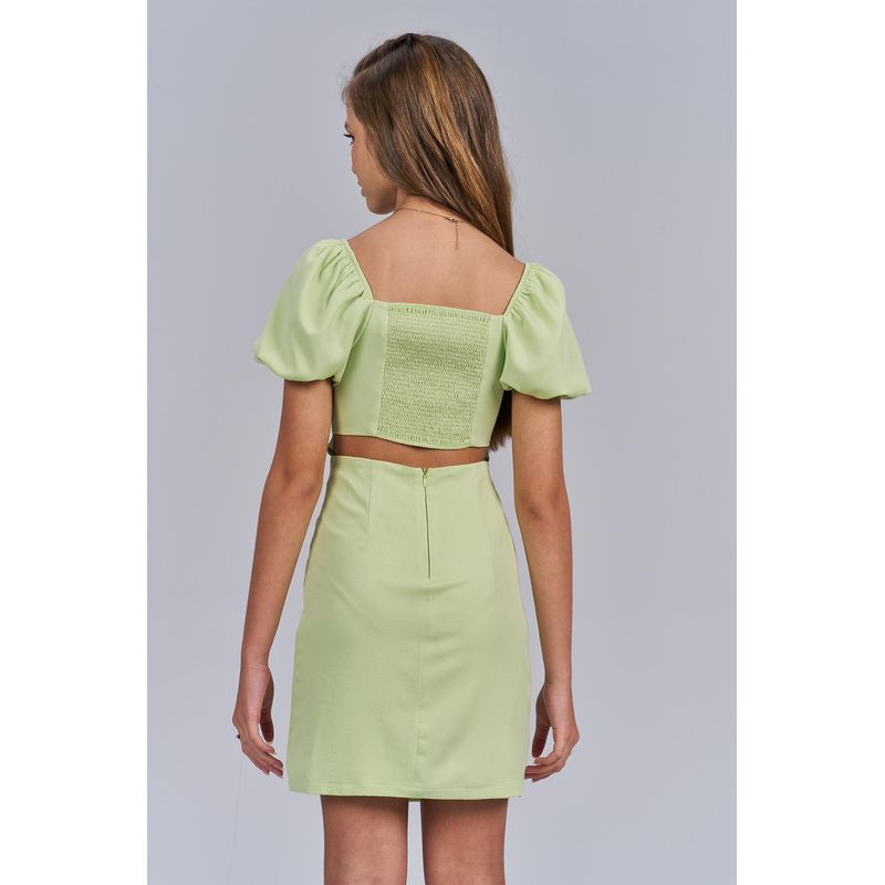 Vestido-Manga-Balone-Young-Menina-Acostamento