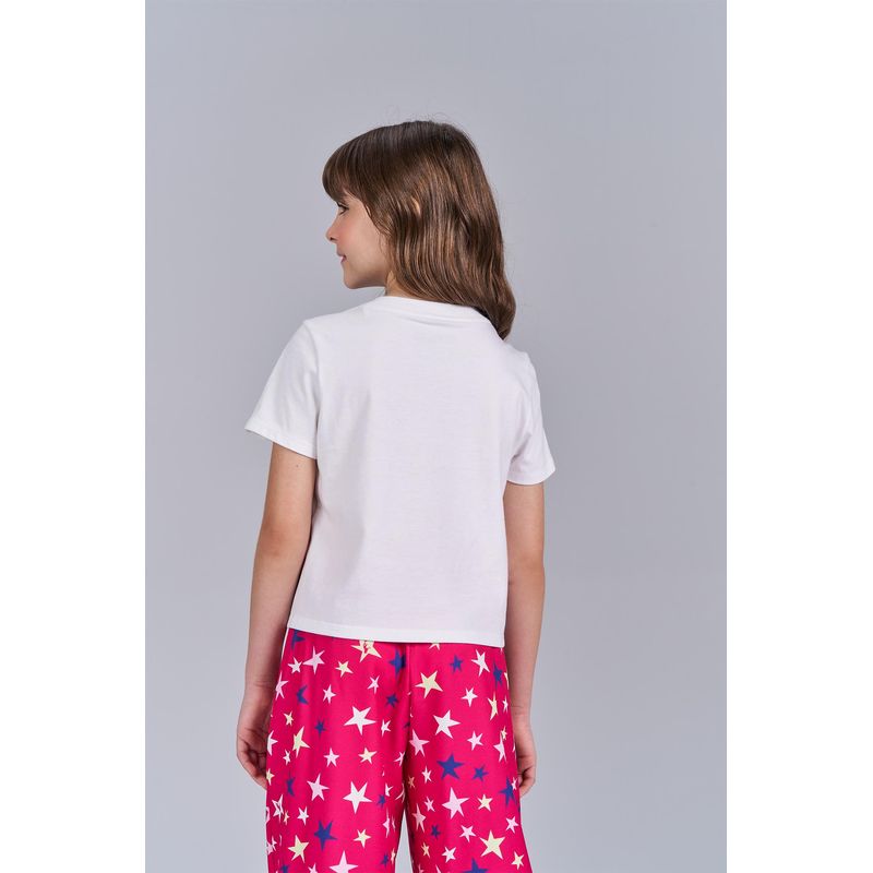 T-Shirt-Artist-Menina-Acostamento-Kids