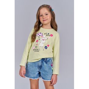 T-Shirt-Manga-Longa-Rain-Menina-Acostamento-Kids