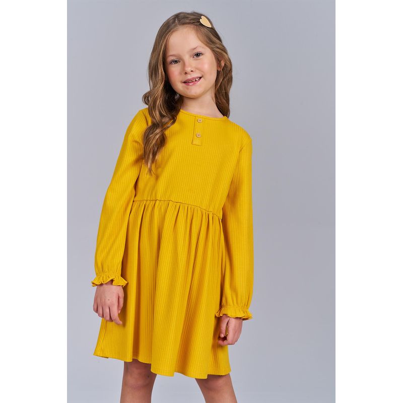 Vestido-Manga-Longa-Acinturado-Menina-Acostamento-Kids