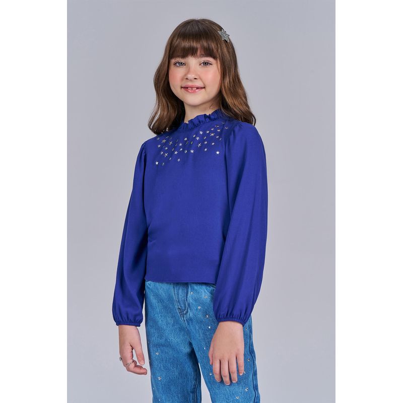 Blusa-Gola-Franzida-Manga-Longa-Menina-Acostamento-Kids