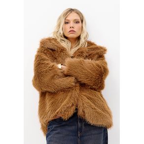 Casaco-de-Pelos-Sintetico-Feminino-Inblanche Casaco-de-Pelos-Sintetico-Feminino-Inblanche