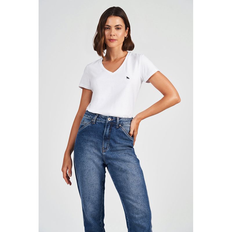 T-Shirt-Gola-V-Feminina-Acostamento