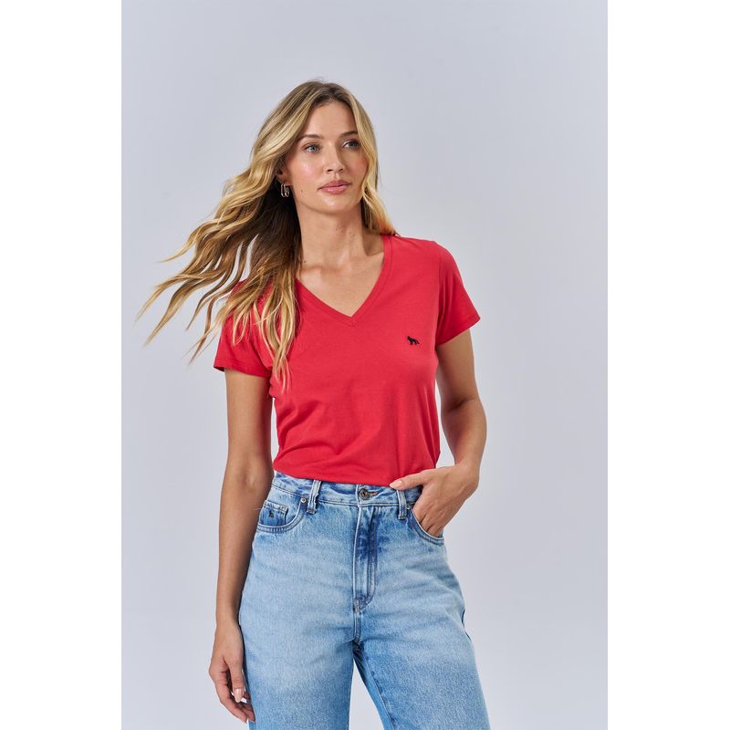T-Shirt-Gola-V-Feminina-Acostamento