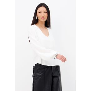 Blusa-Manga-Longa-Fluida-Feminina-Inblanche Blusa-Manga-Longa-Fluida-Feminina-Inblanche