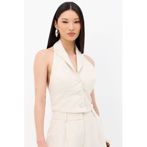 Colete-Alfaiataria-Nature-Feminino-Inblanche Colete-Alfaiataria-Nature-Feminino-Inblanche