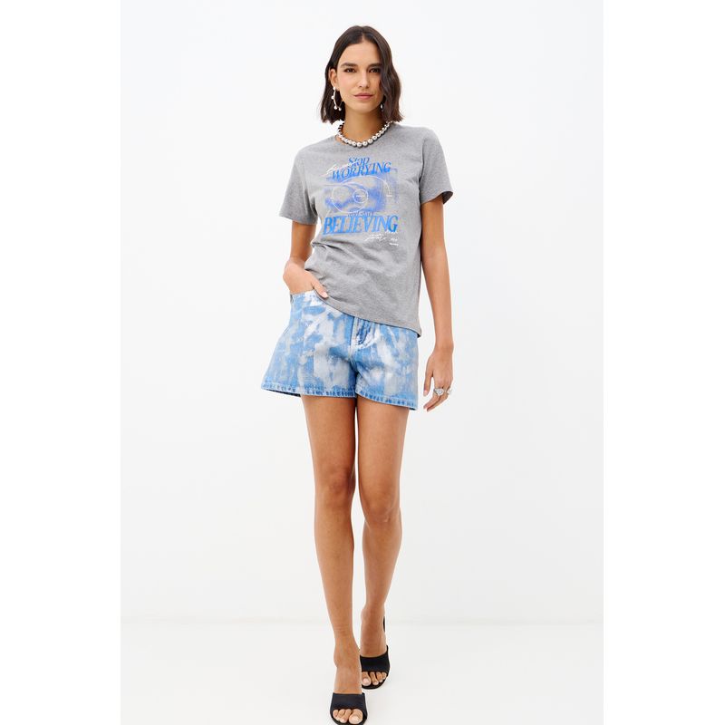 Shorts-Jeans-Classic-Foil-Feminino-Inblanche