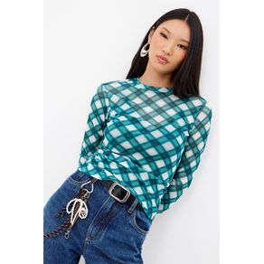 Blusa-Tule-Longa-Feminina-Inblanche Blusa-Tule-Longa-Feminina-Inblanche