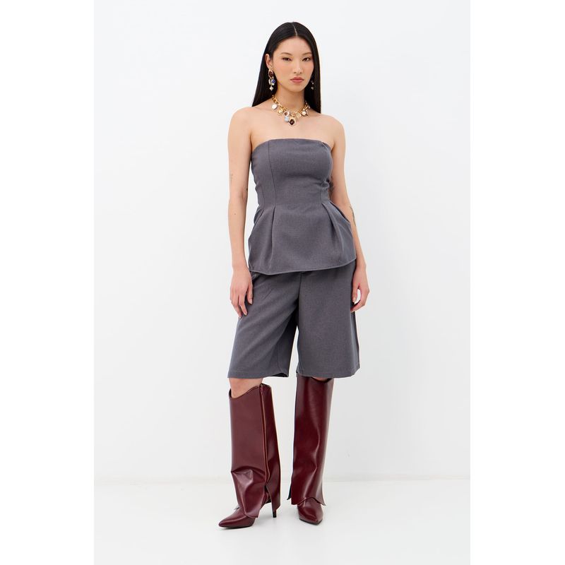 Bermuda-Alfaiataria-Metal-Feminina-Inblanche
