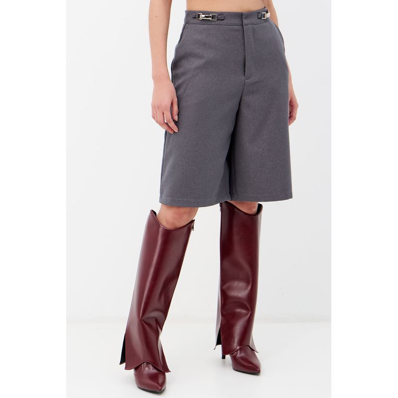 Bermuda-Alfaiataria-Metal-Feminina-Inblanche