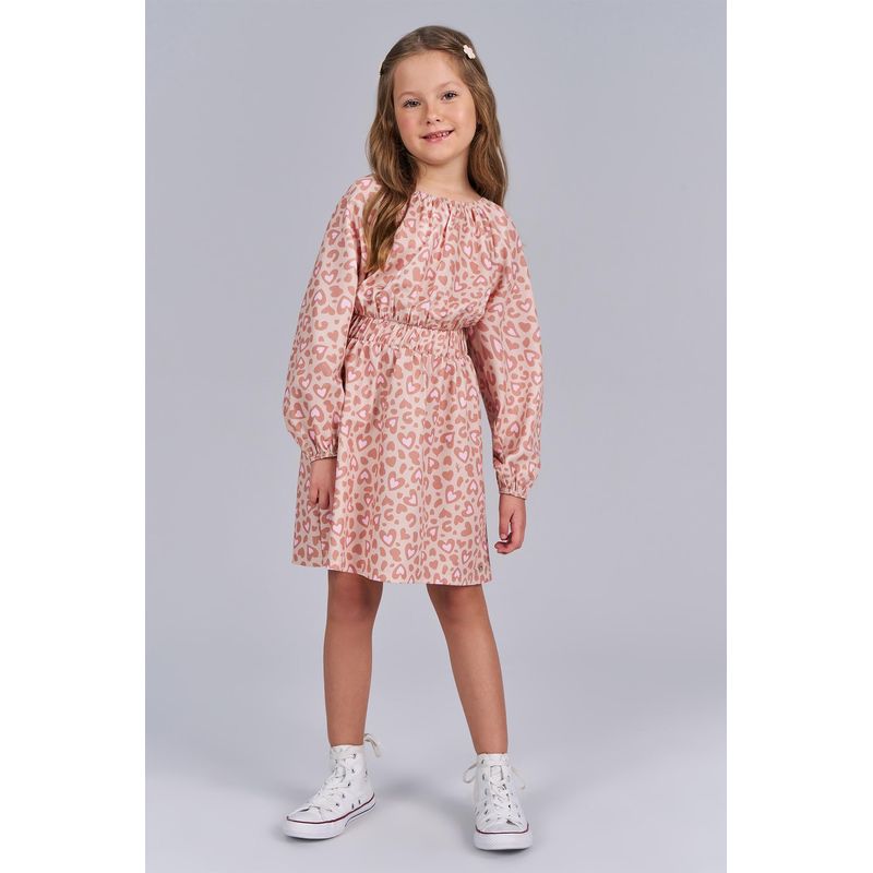 Vestido-Manga-Longa-Print-Menina-Acostamento-Kids