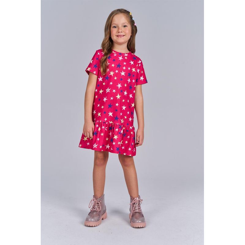 Vestido-Colorful-Stars-Menina-Acostamento-Kids