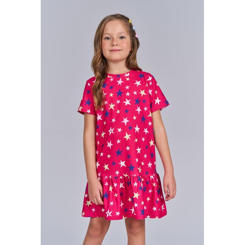 Vestido-Colorful-Stars-Menina-Acostamento-Kids