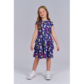 Vestido-Dogs-Menina-Acostamento-Kids