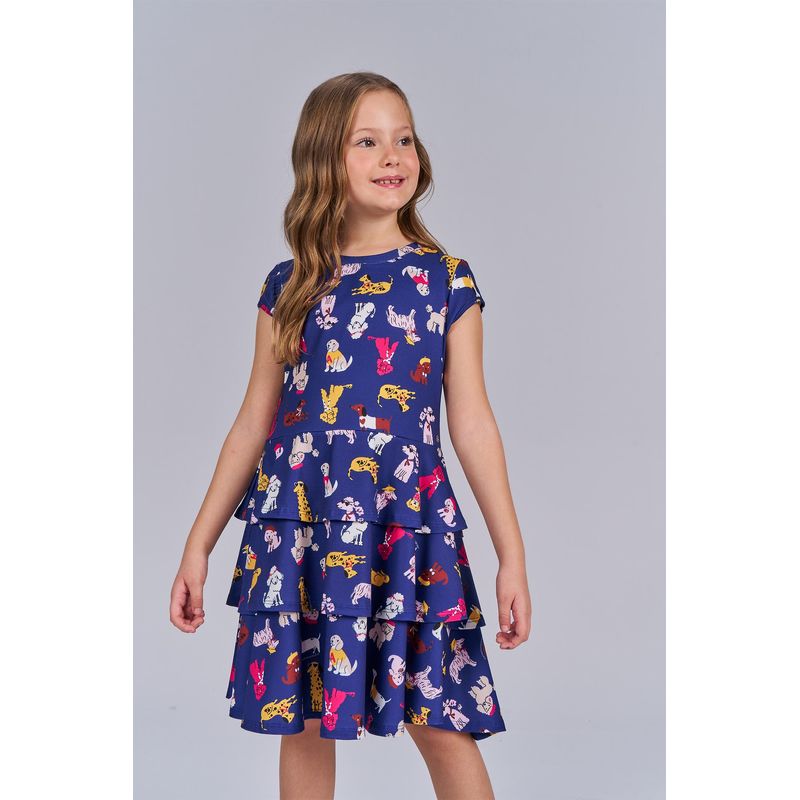 Vestido-Dogs-Menina-Acostamento-Kids