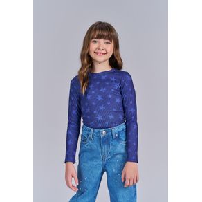 T-Shirt-Manga-Longa-Fashion-Menina-Acostamento-Kids
