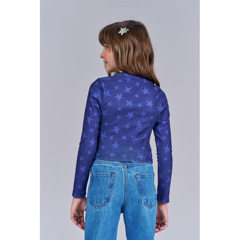 T-Shirt-Manga-Longa-Fashion-Menina-Acostamento-Kids