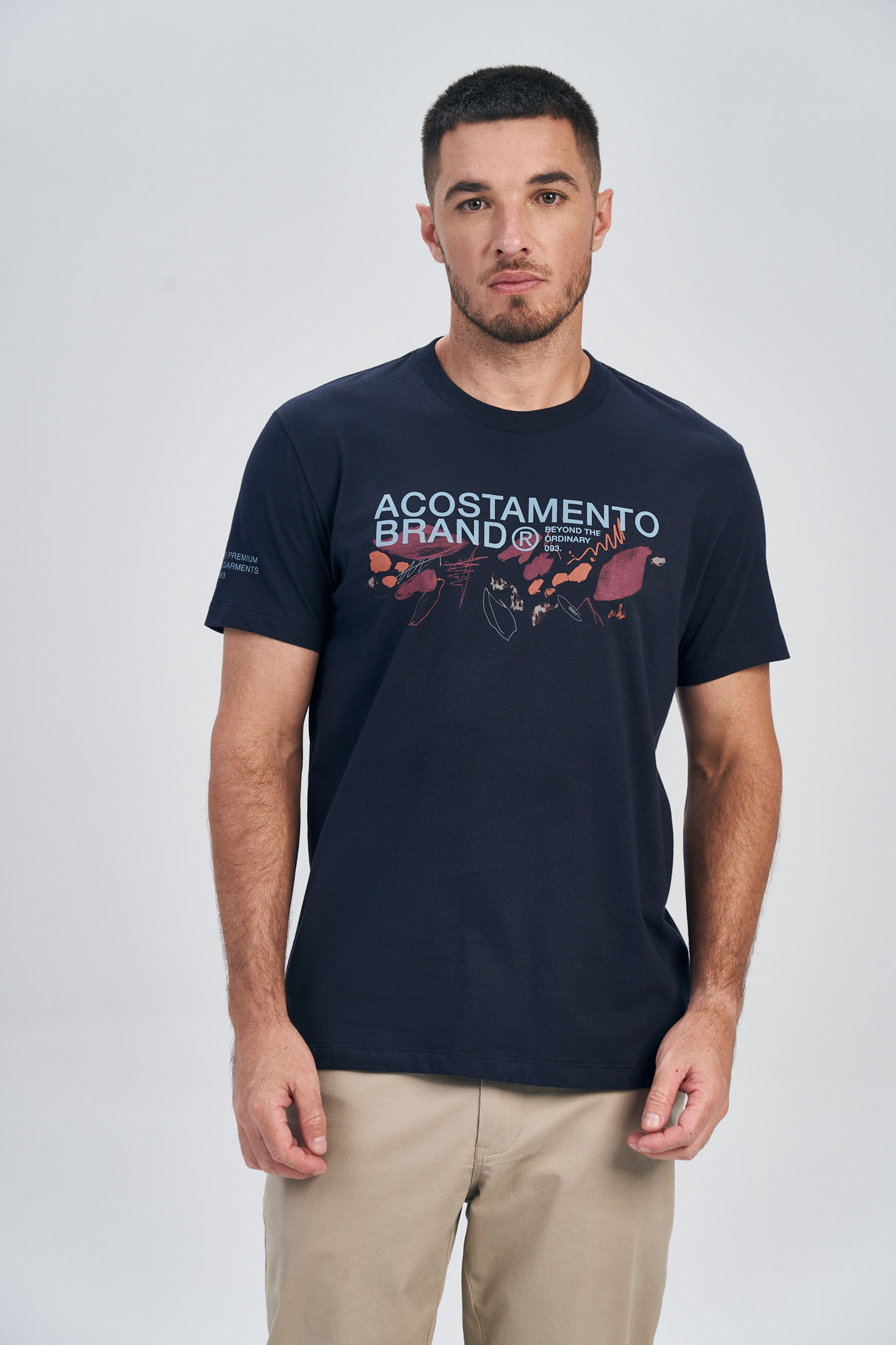 Camiseta Brand Masculina Acostamento