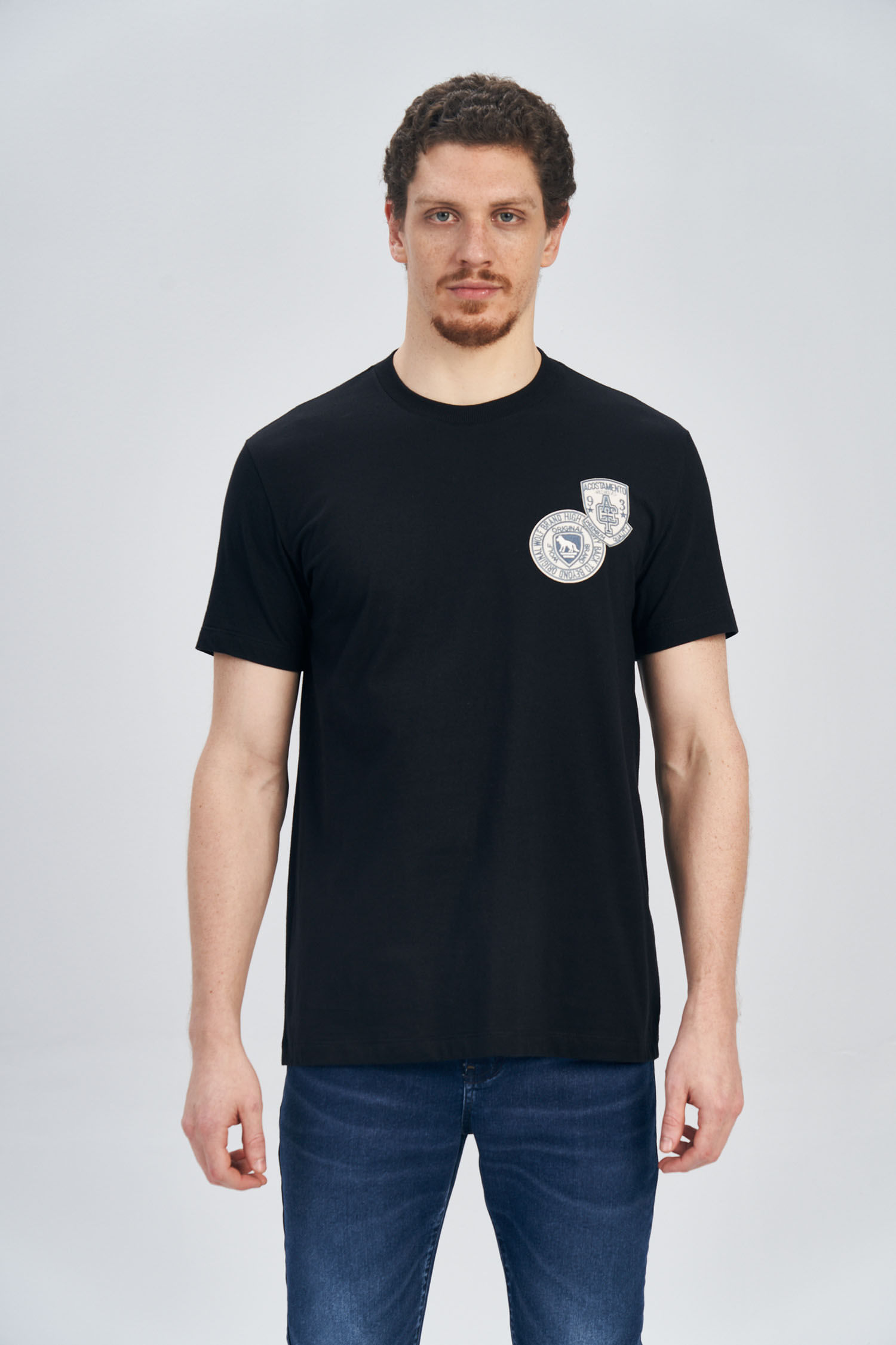 Camiseta Double Shield Masculina Acostamento