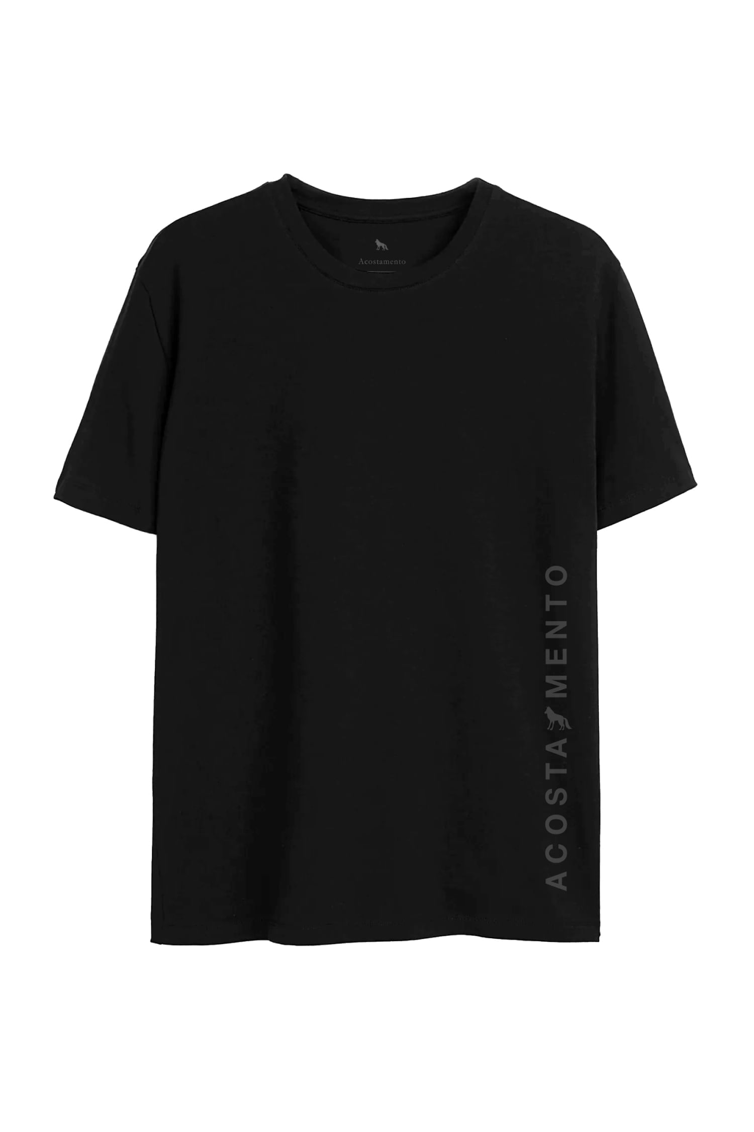 Camiseta Lettering Lateral Masculina Oversize Acostamento