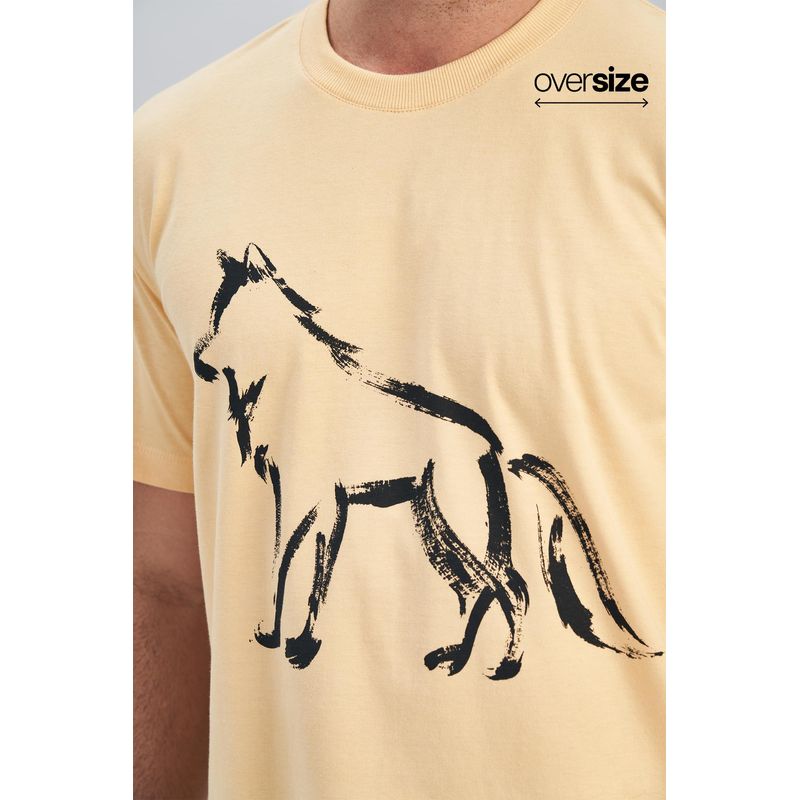 Camiseta-Contorno-Pincel-Masculina-Oversiza-Acostamento