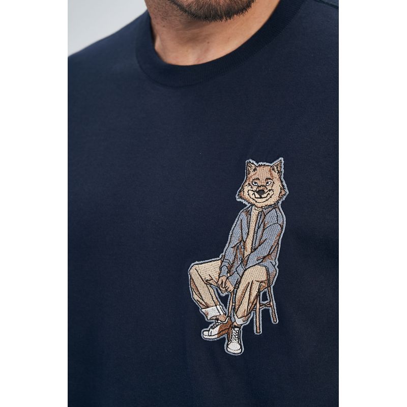 Camiseta-Jovem-Lobo-Masculina-Acostamento