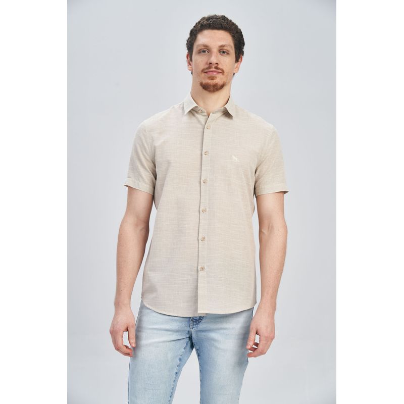 Camisa-Manga-Curta-Linho-Masculina-Acostamento