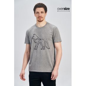 Camiseta-Lobo-Insano-Masculina-Oversize-Acostamento Camiseta-Lobo-Insano-Masculina-Oversize-Acostamento