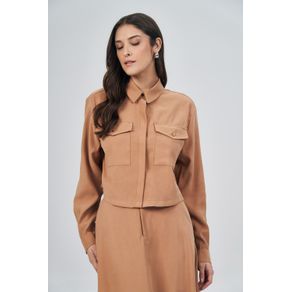 Camisa-Double-Pocket-Feminina-Acostamento Camisa-Double-Pocket-Feminina-Acostamento