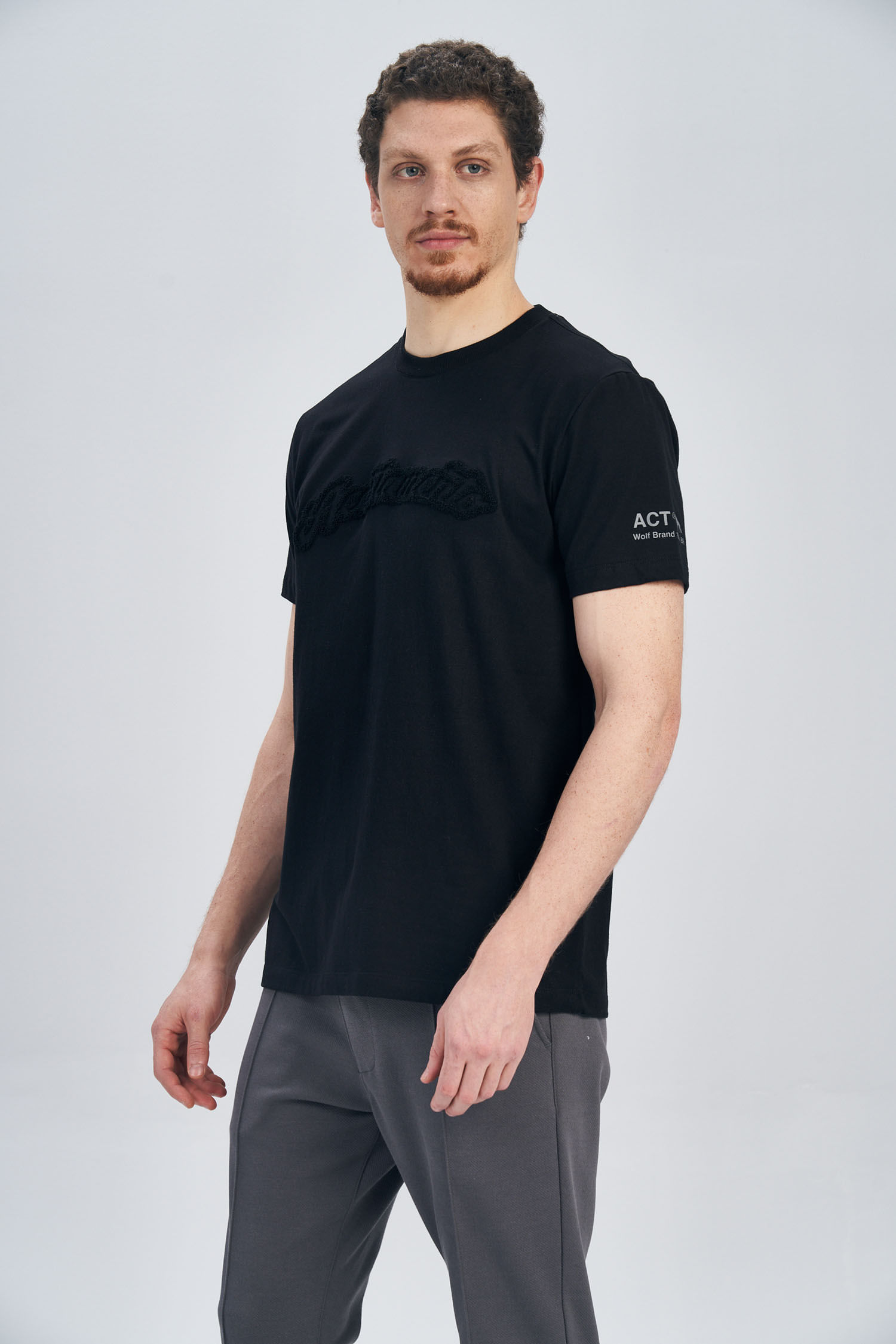 Camiseta Letters Teddy Masculina Acostamento